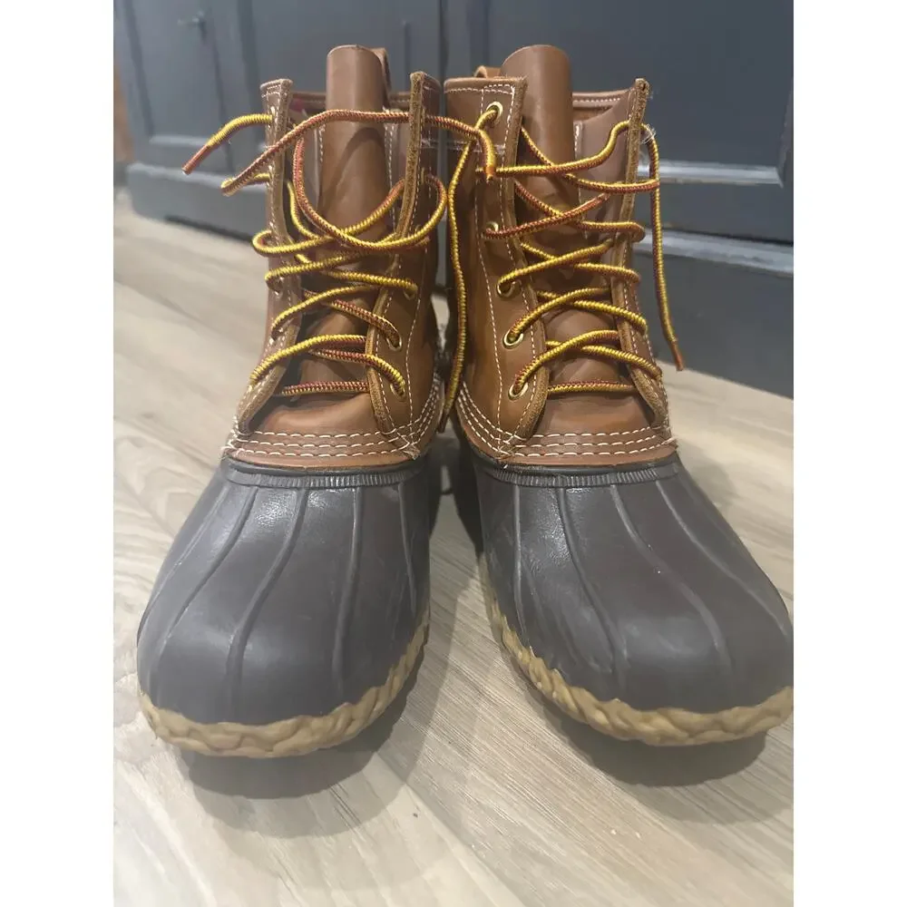 NEW LL Bean 8" Bean Boots Duck Boots Women's Size 8 M - Picture 2 of 9